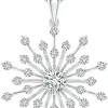 Moissanite Flower Pendant M01