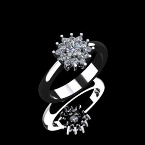 Engagement Star Ring